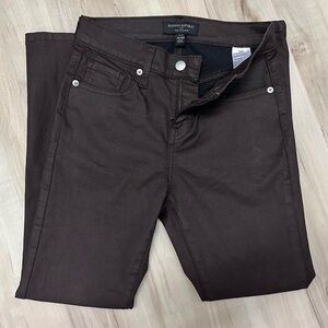 Banana Republic High-Rise slim Women’s Dark Brown Slim Jeans